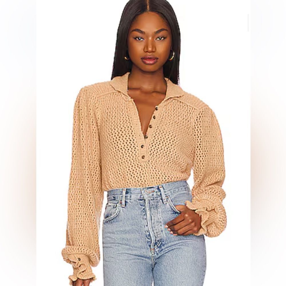 Free People Snowdrift Pullover Sweater Nwt